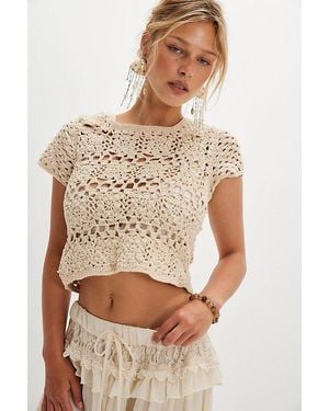 Free People Bulb Tee - Natural