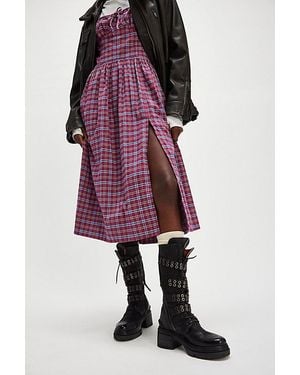 A.s.98 Ellington Moto Boots - Pink