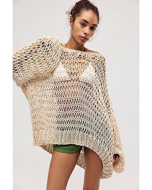 The Farra Veja Sweater - Natural