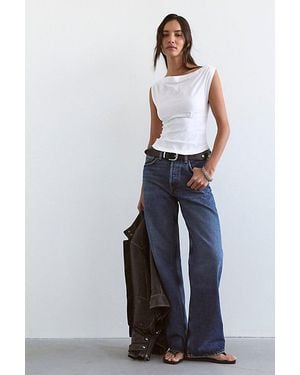 Agolde Long Arc Jeans - Blue