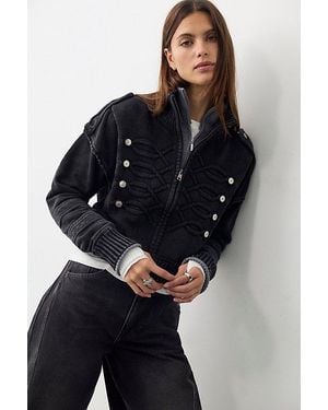 Free People We The Free Band Cardi - Blue