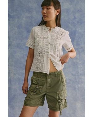 LoveShackFancy Ciela Top - Green