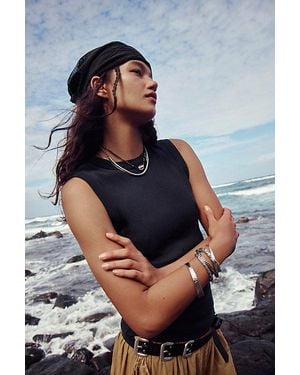 Free People Pilsen Cuff Set - Blue