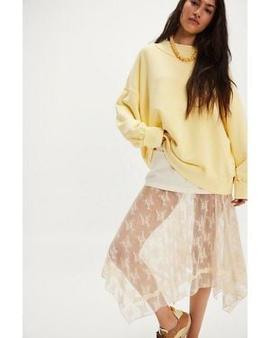 Free People Palm Springs Pullover - Yellow