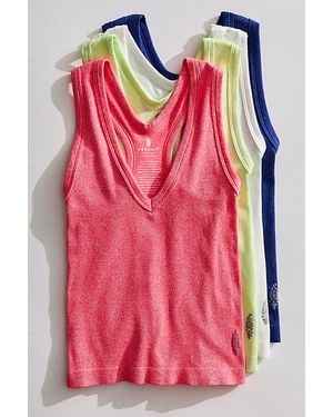 Fp Movement Up Next Ribbed Tank - Pink