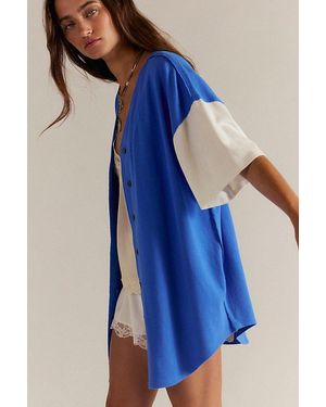 Free People Homerun Tee - Blue
