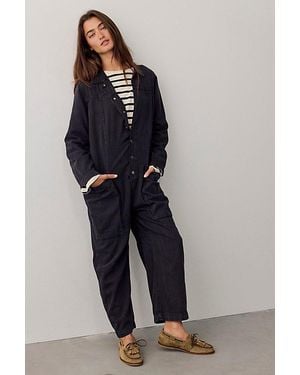 Free People Margarita Jumpsuit - Blue