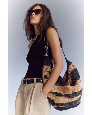 Free People Santorini Straw Tote Bag - Multicolor