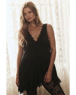 Intimately By Free People In This Groove Mini Slip - Black