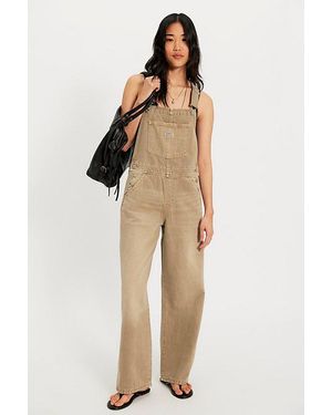 Levi's Full-Length Baggy Overalls - Natural