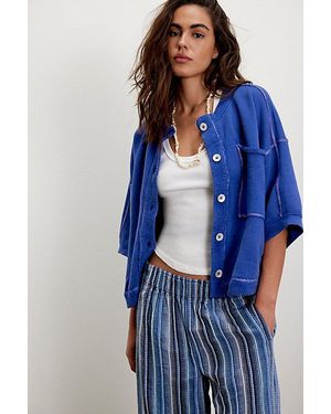 Free People Matilda Sweatshirt - Blue