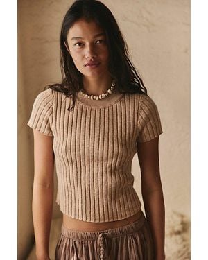 free-est Oh Baby Jumper Tee By - Brown