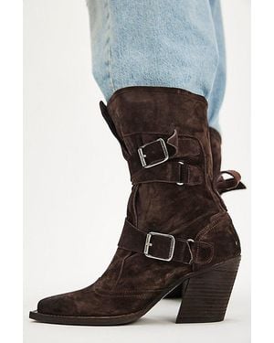 Free People We The Free Carter Belted Boots - Black