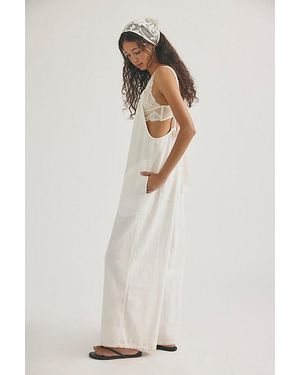 Free People Freebird Jumpsuit - White