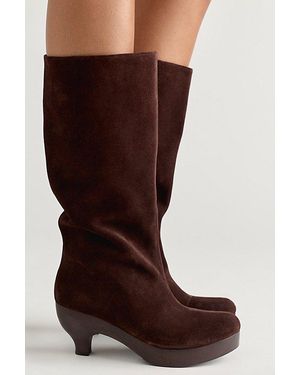 Jeffrey Campbell Blakeney Clog Boots - Brown