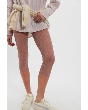 Only Hearts Cou Cou Lola Love Shop Cropped Tights - Purple