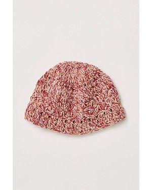 Free People Peggy Knitted Cap - Red