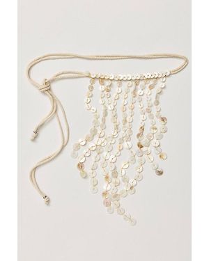 Free People Sirens Song Wrap Belt - Natural