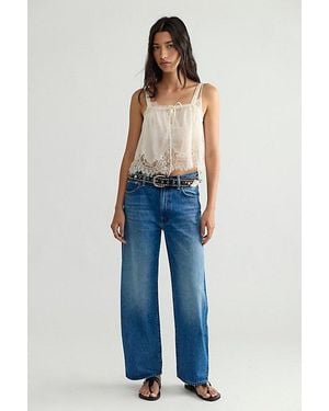 Mother The Dodger Flood Jeans - Blue