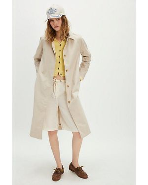 Dockers Trench Coat Jacket - Natural