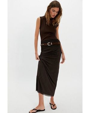 Bec & Bridge Eva Maxi Skirt - Black