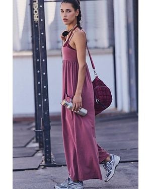 Fp Movement Hot Shot Strappy Onesie - Purple