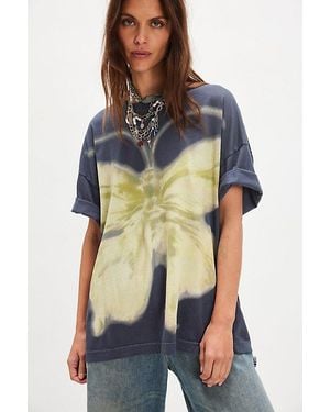 Ragabond Swan Gossip Painted Tee - Multicolor