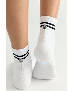 Stance Stace Lined Up Quarter-Length Socks - White