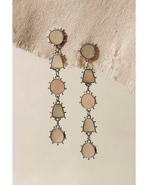 Free People Melinda Stone Earrings - Natural