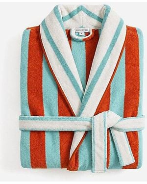 Free People Sunday Citizen Spritz Striped Beach Robe - Red