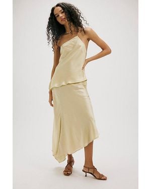 Ownley Jazzie Onyx Midi Skirt Set - Natural