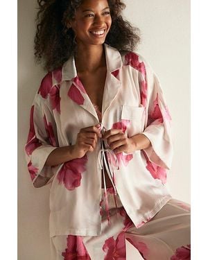 Intimately By Free People Another Chance Sleep Shirt Top By - Brown