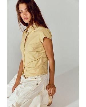 Free People Maude Tiny Top - Natural