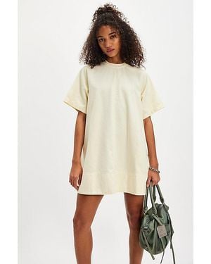 Free People Harlow Mini Dress - Natural