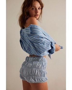 Intimately By Free People Sweet On You Bloomers By - Blue