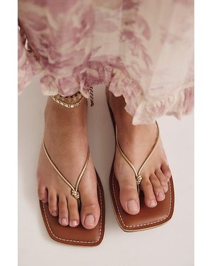Matisse Barely There Thong Sandals By - Pink