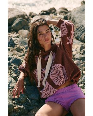 Free People Shell Baby Hoodie - Brown
