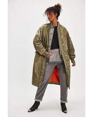 Stand Studio Abbie Coat - Green