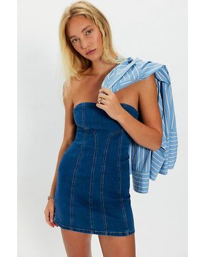 knee length dresses for ladies Free People Harlow Mini Dress – Treehouse On Main main image 1