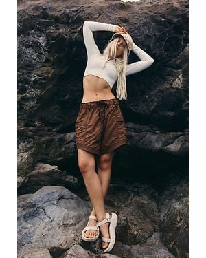 Fp Movement In The Wild Long Hike Shorts - Multicolor