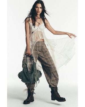 Free People Nice Choice Pull-On Trousers - Multicolour