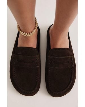 Jeffrey Campbell Margarida Loafer Mules - Blue