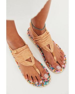 Sanuk X Free-Est Sling Bubblecush Sandals - Natural