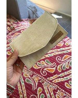 Tiradia Cork Glam Cosmetic Bag - White