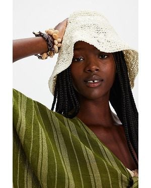 Clyde Lace Bell Hat - Green