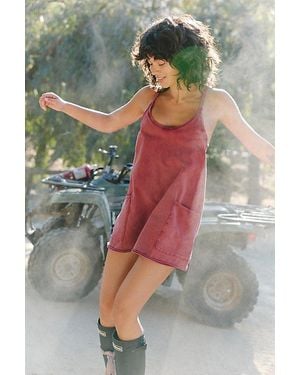 Fp Movement Hot Shot Mini Dress - Gray