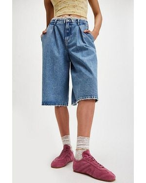 Jeffrey Campbell Willow Suede Trainers By - Blue