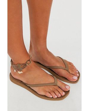 Sleeper Tapered Flip Flops - Brown