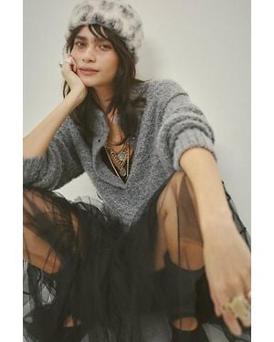 Free People Leo Pillbox Hat - Natural