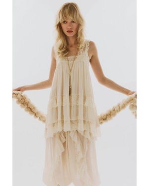 Intimately By Free People Forever Yours Mini Slip Dress By - Natural